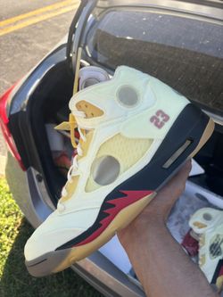 Jordan 5 : OFF-White Sail