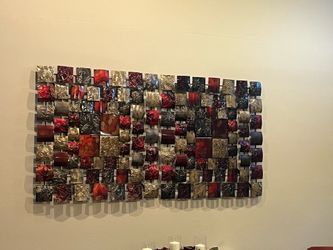 Metal wall decor