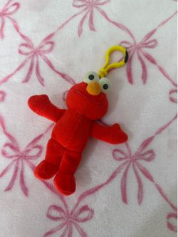 vintage tickle me elmo keychain