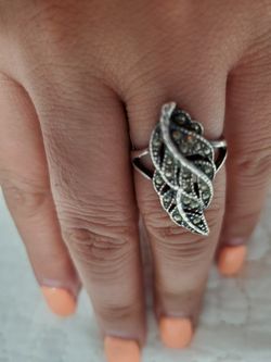 Silver ring size 7