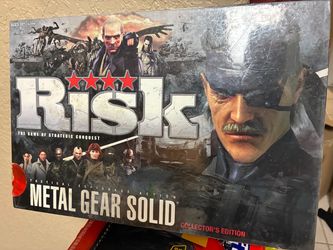 NEW FACTORY SEALED – RISK Metal Gear Solid Collector’s Edition 2011 – OOP