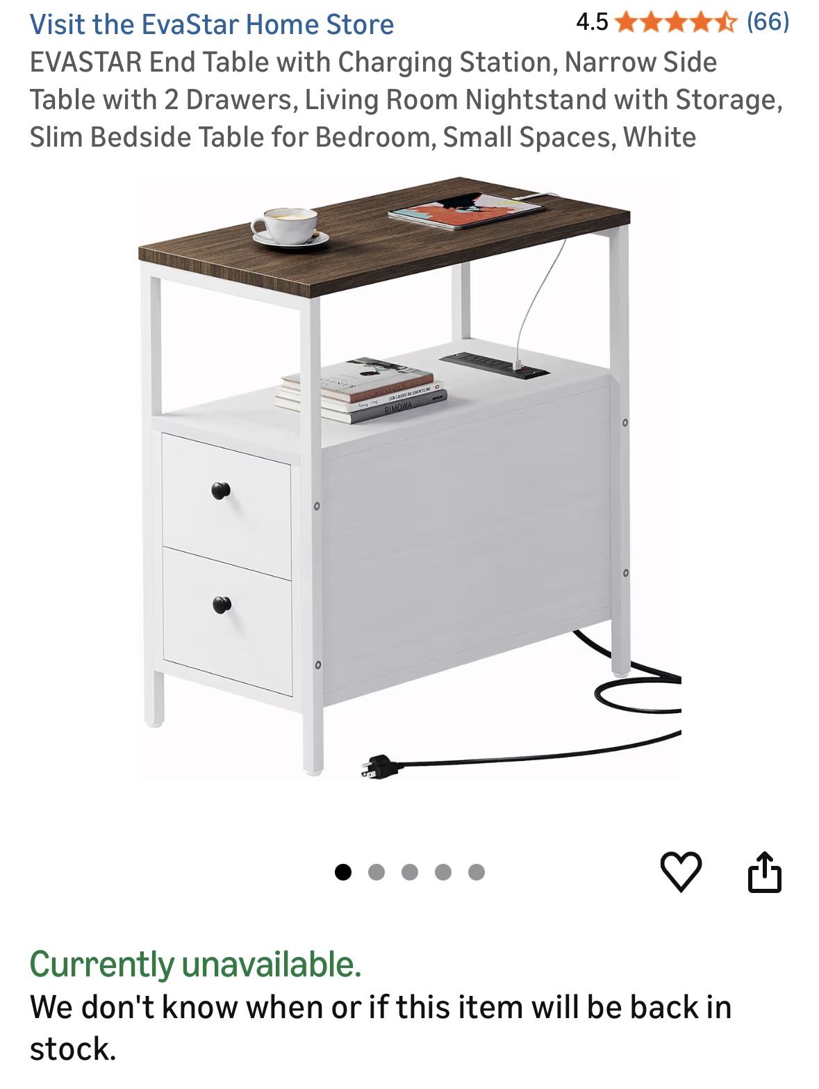 Side table / Nightstand / Bedside Table