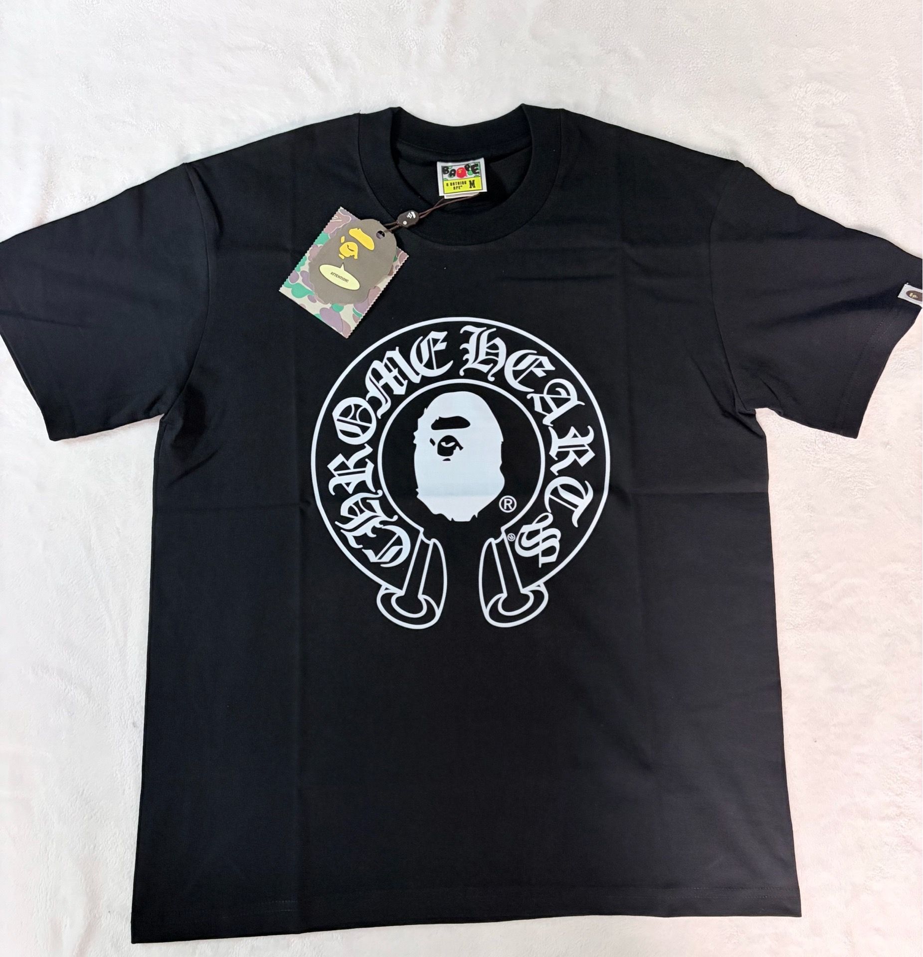 BLACK BAPE x CHROME SHIRT