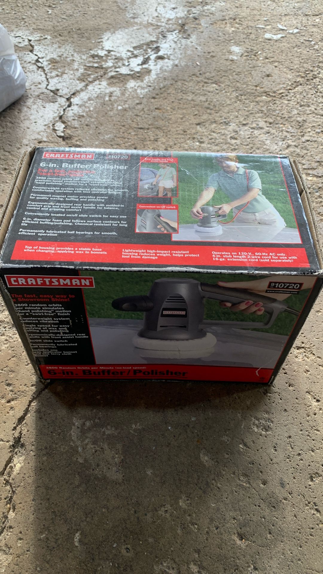 6-in. Buffer/polisher