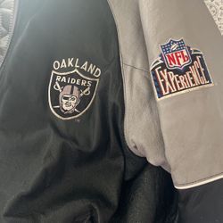 Vintage Leather Raiders Jacket 