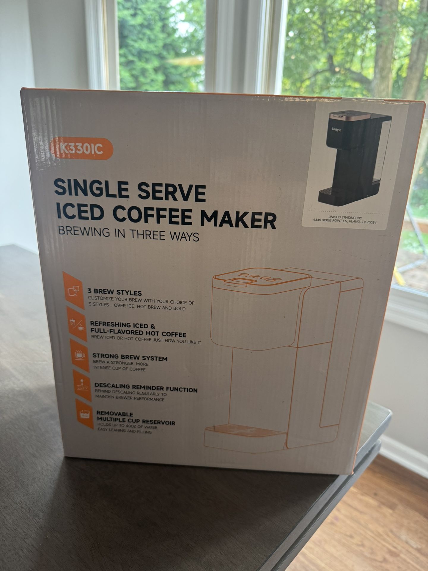 Single Serve Iced Coffee Maker