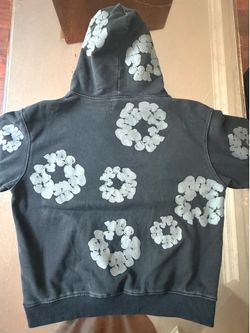 Black denim tears hoodie