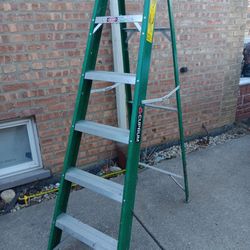 6' CUPRUM Fiberglass Ladder 