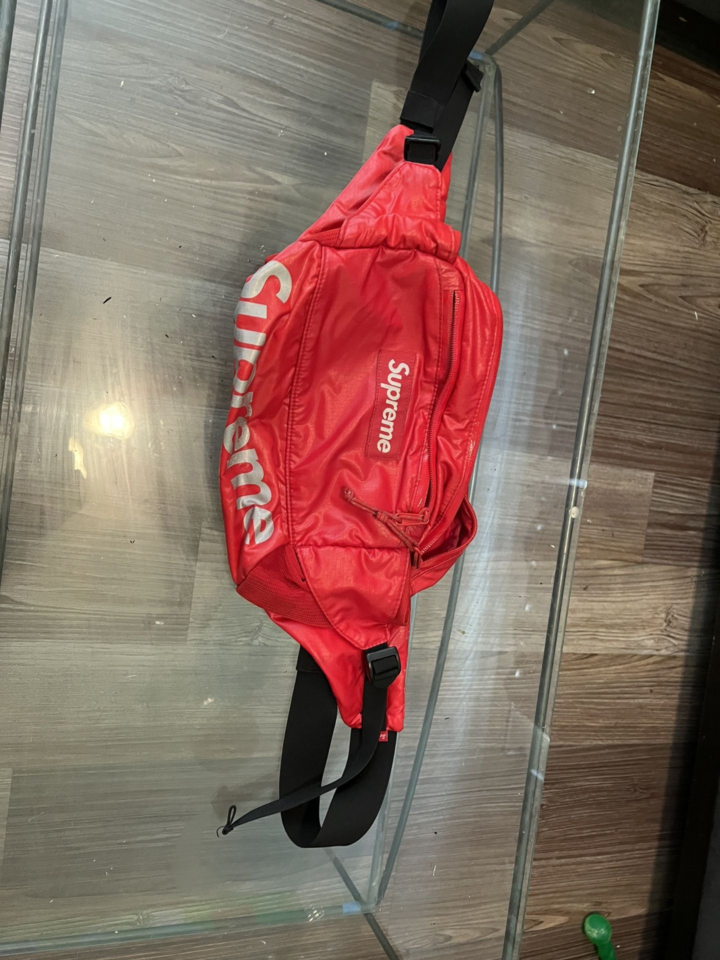 Supreme Waist Bag Fanny Pack Leather