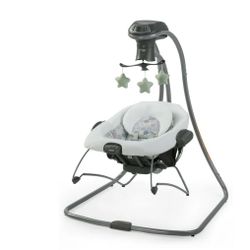BRAND NEW !! Graco Simple Sway 2-in-1 Infant Baby Swing, Emersyn