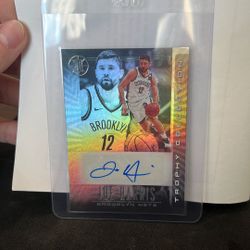 JOE JARRIS AUTO CARD!