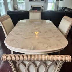Dining Table and Chairs For sale 