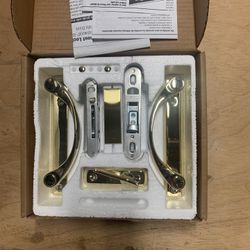 Brand New Brass Patio Door Handle Set Cash