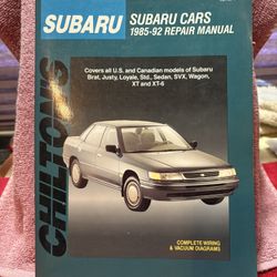 Subaru repair manual
