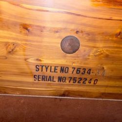 Antique Lane Cedar Chest