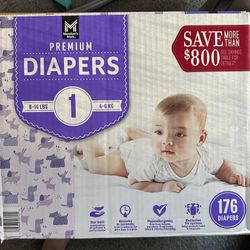 Diapers Size 1 