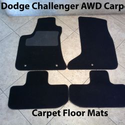 Challenger AWD Carpet Floor Mats Original Dodge