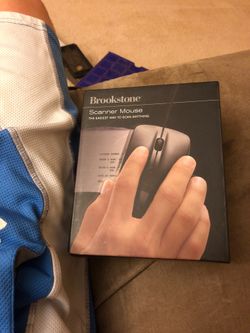 Brookstone scanner mouse