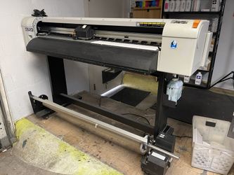 MUTOH VJ-1324X ECO SOLVENT PRINTER with TAKEUP SYSTEM