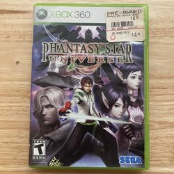 Phantasy Star Universe Xbox 360 