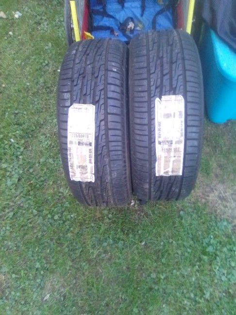 Brand New Tires Still Got Sticker