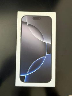 iPhone 16 Pro max - black Color