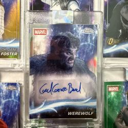The Werewolf AUTO Marvel Topps Chrome 2025