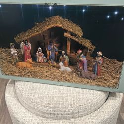Christmas Nativity Scene- Afro American 11 Piece 