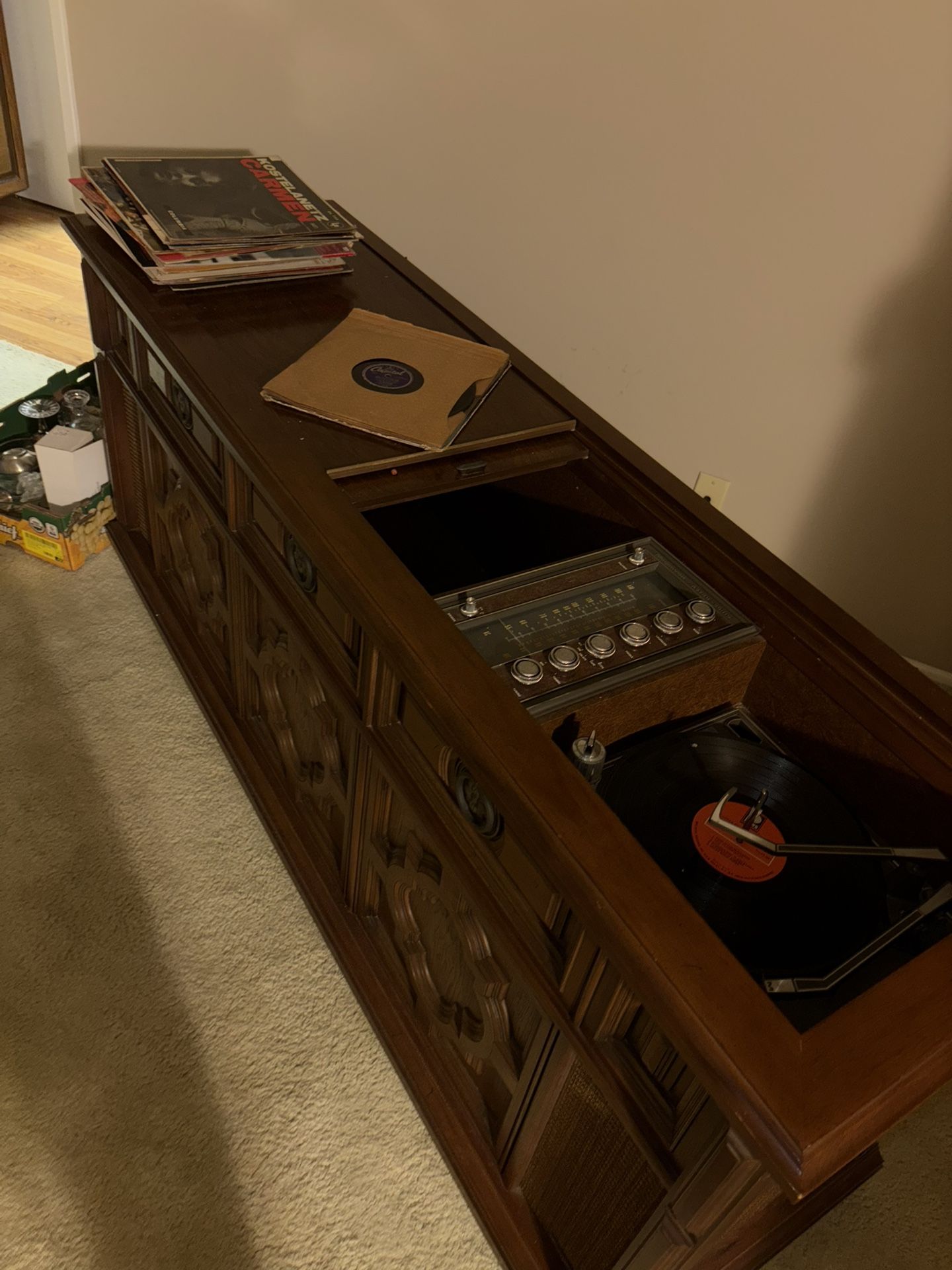 vintage stereo system