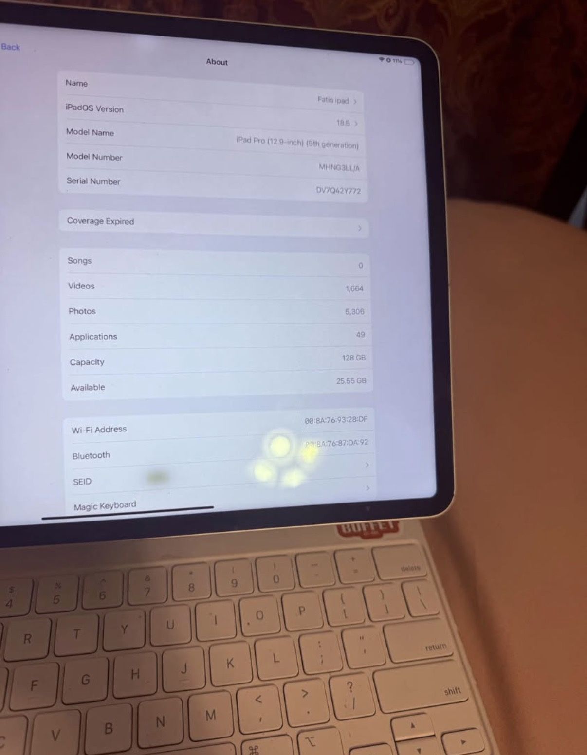Ipad Pro 12.9 5th Gen With Magic Keyboard And Second Gen Apple Pencil