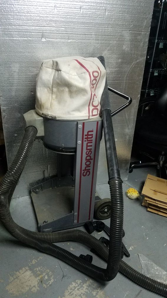 Shop Smith dust collector Shop vac vacuum cleaner garage industrial