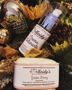 Crema artesanal y jabón de arroz 🍚 💯 % artesanal