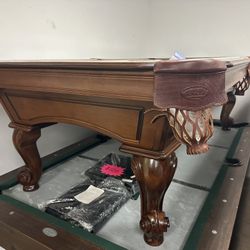 8’ Olhausen Santa Ana Pool Table 