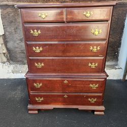 Tall Cherry Dresser