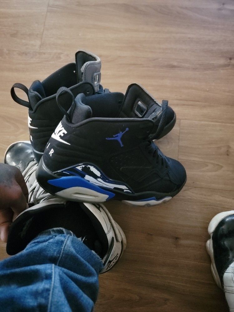 Size 8 Jordan Mvp Royal Blues