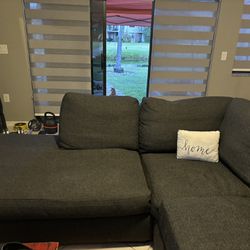 Sectional Couch Grey