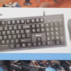 Wired Keyboard And Mouse BRAND NEW