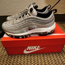 Air Max 97 Silver Bullet, Air Max 97, Nikes, Nike, Air Max, Size 6Y, Youth Nikes