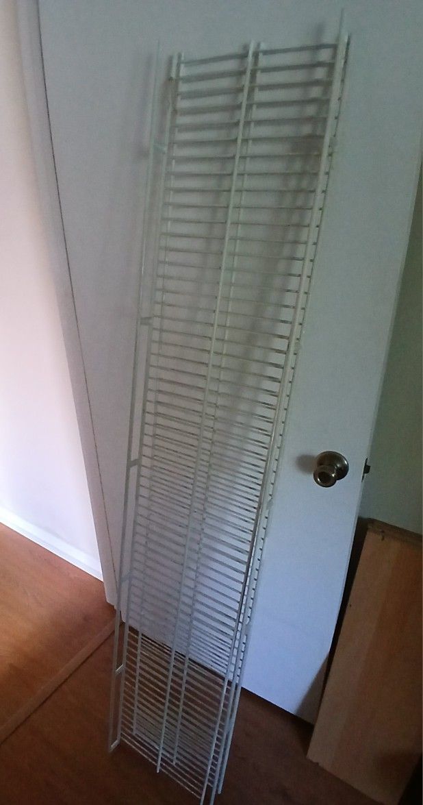 Metal Shelving for Closet - White