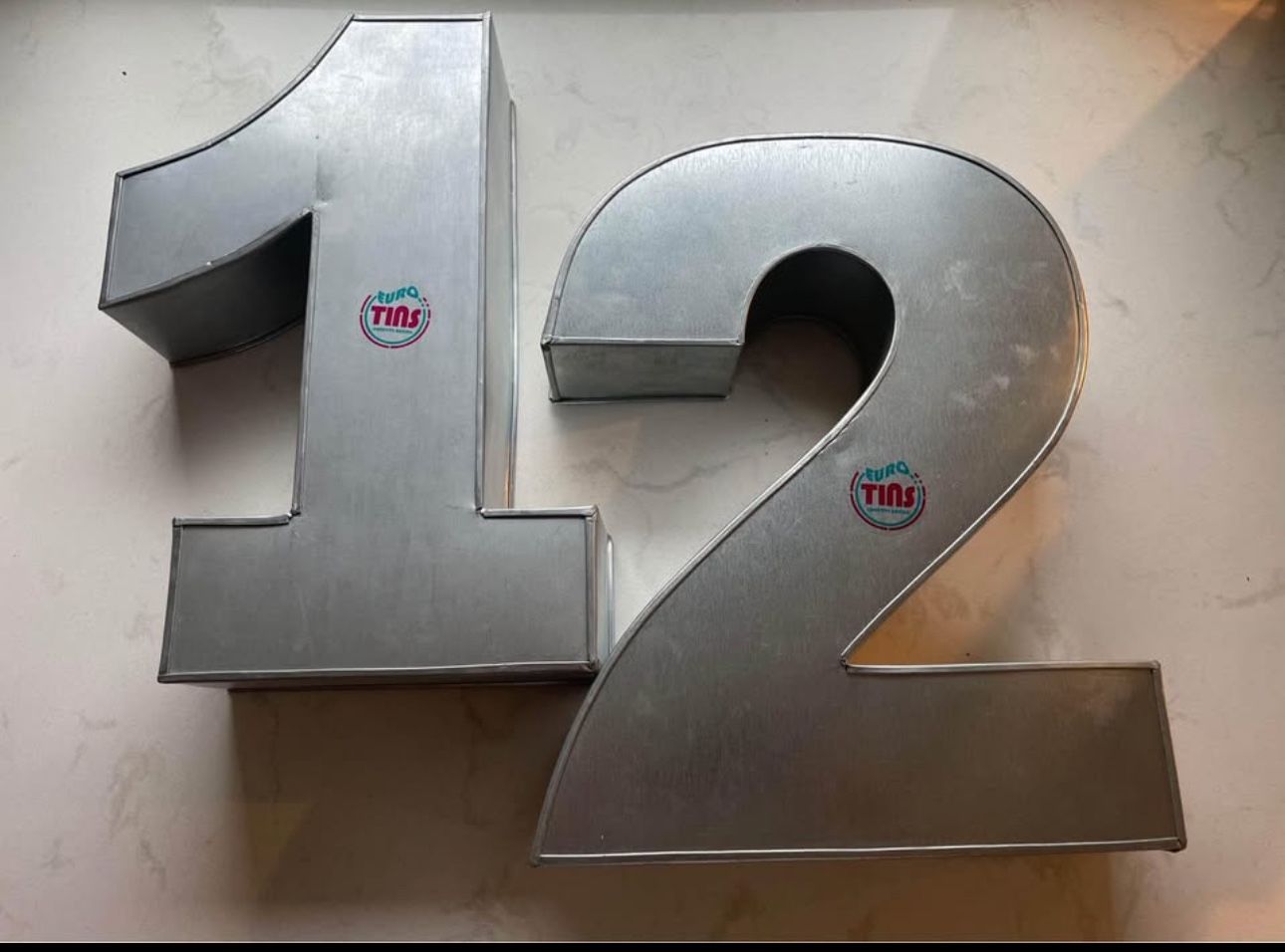 Cake Tins Numbers 1 & 2