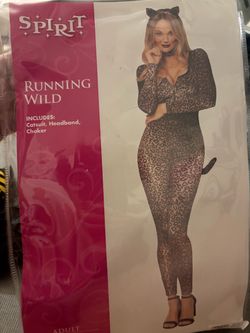 Running Wild Leopard/Cheetah Costume Set – XS (2 Available)