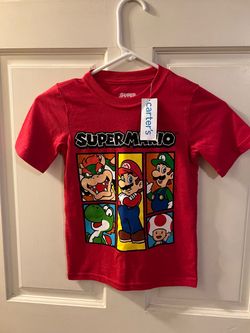 Carters Super Mario toddler shirt size 5