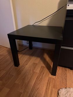 Small Black Side Table FREE