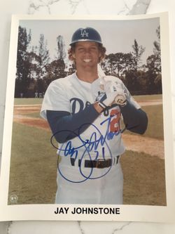 Jay Johnstone signed photo