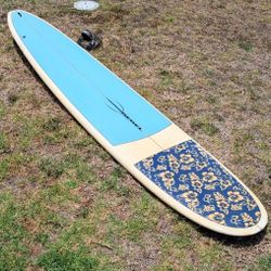 10' Surfboard High Volume Longboard 