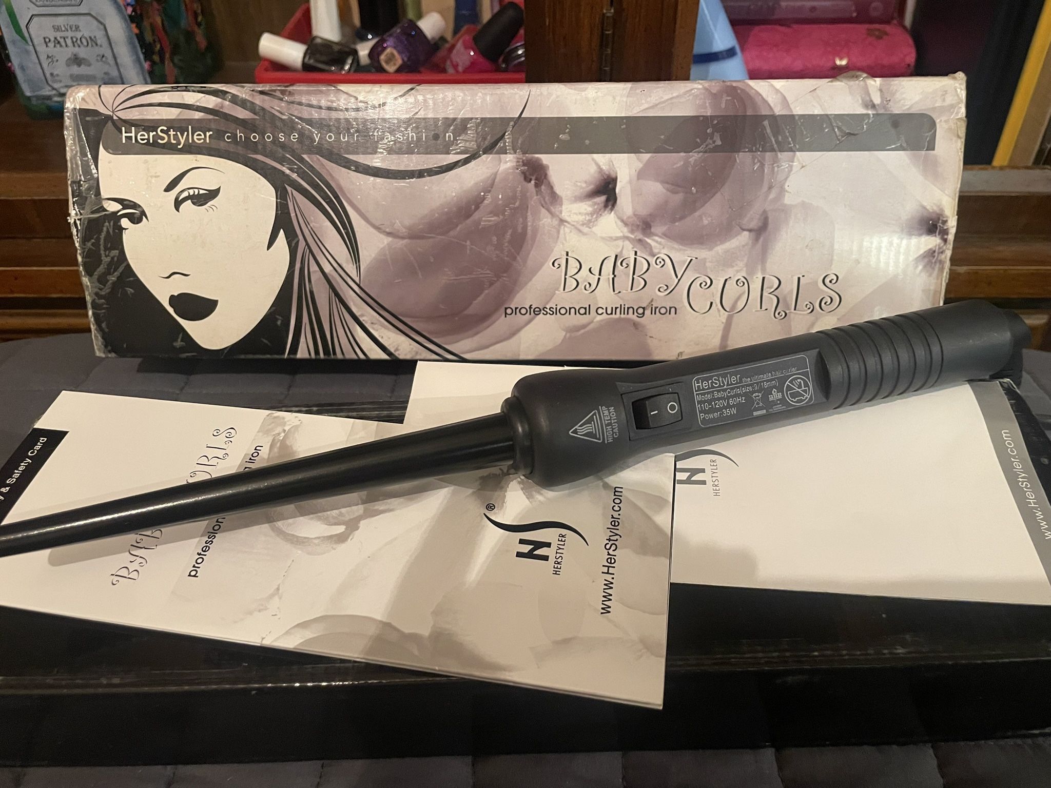 Her Styler Baby Curls Wand