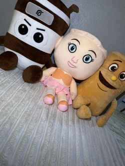 Brainrot Plushies And Blankets 