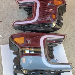 18-20 Ford F150 LED DRL Projector Headlights Luces Focos Micas Faros Faroles Headlamps 