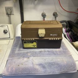 Vintage fishing tacklebox