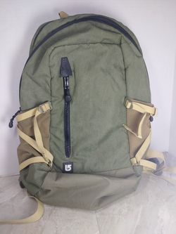 Moss green Burton backpack with computer section very nice
